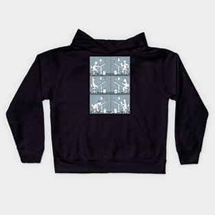 The difficulty of being creative Kids Hoodie